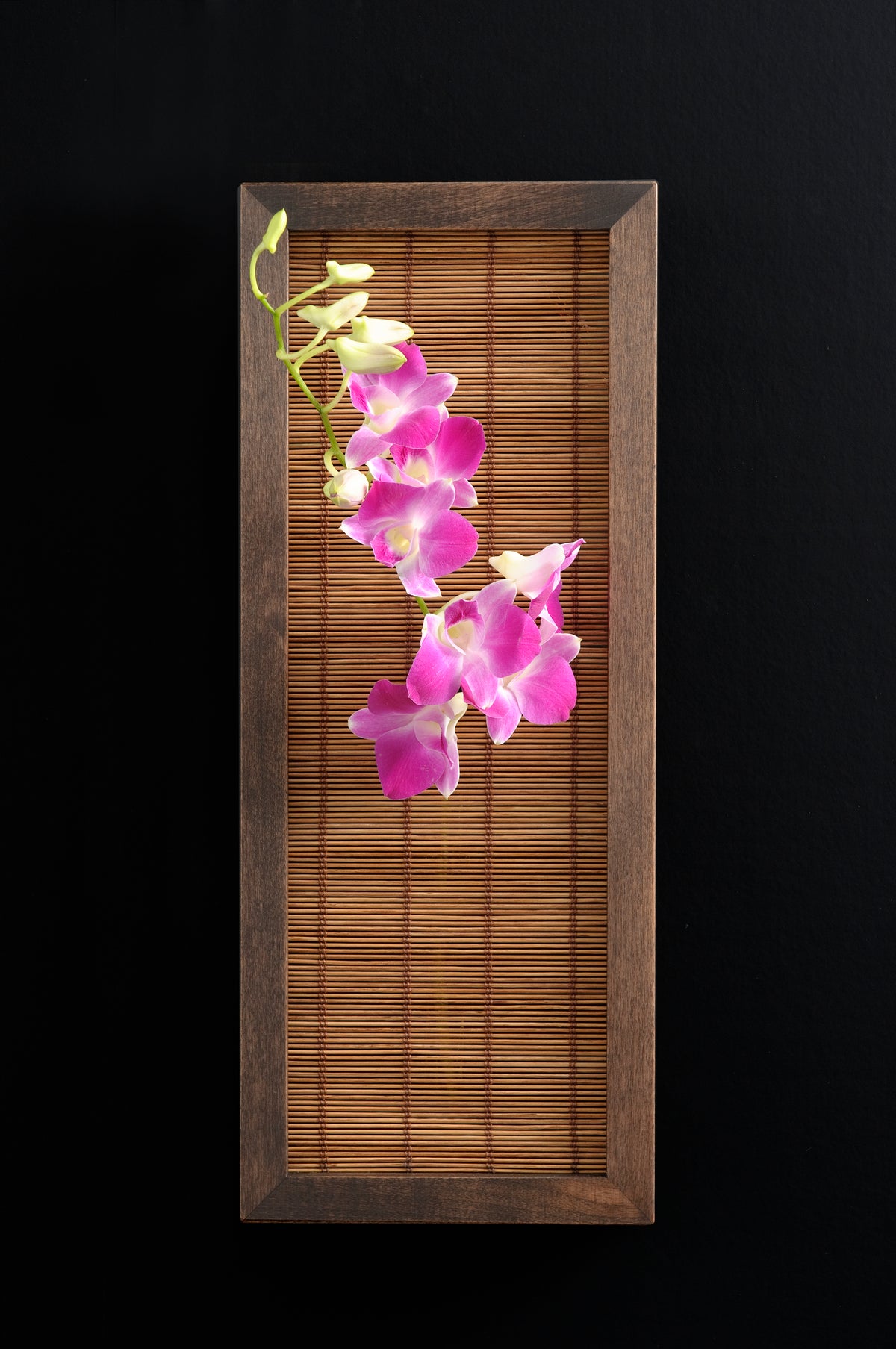 凛シリーズ】すだれ壁掛け花器 －TAR101－