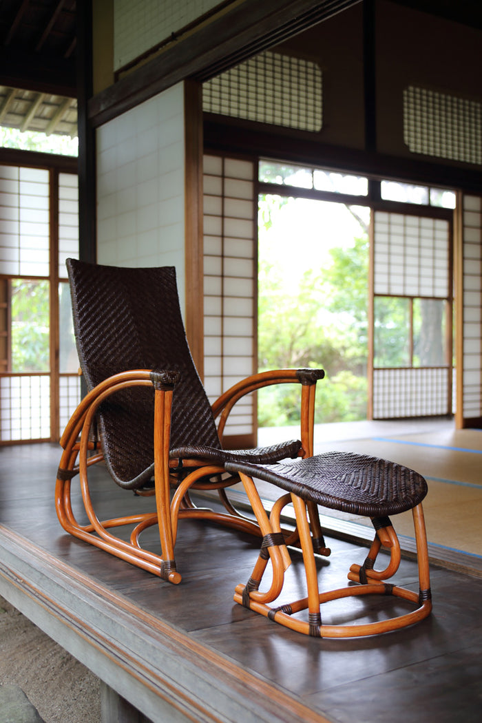 引取のみ【鹿田室礼】【Ever Grace】ラタンパーソナルチェア EGP02 Ever Grace】ラタンパーソナルチェア －EGP02－